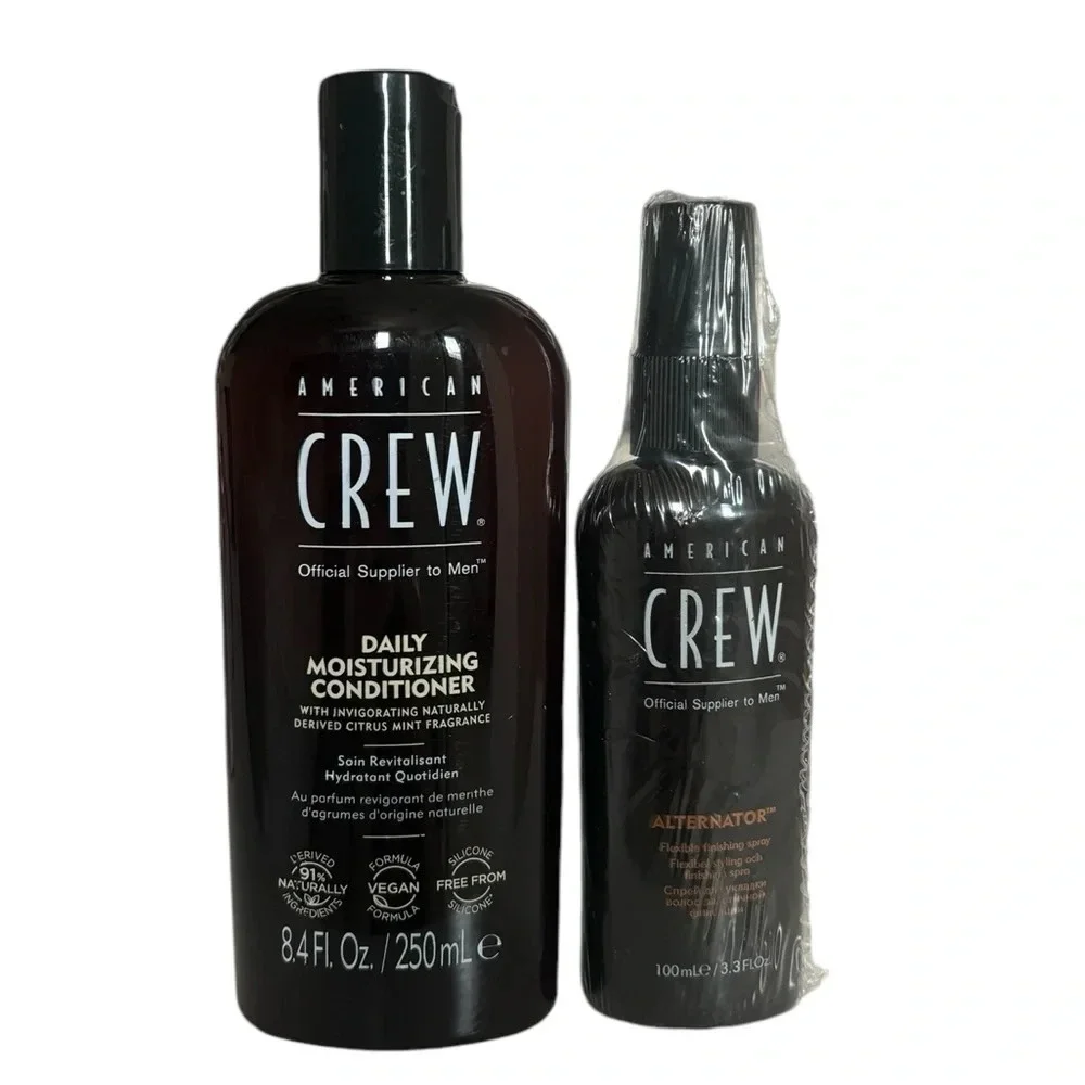 American Crew Daily Moisturizing Conditioner & Alternator Flexible Styling Spray
